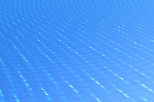 3d render illustration of pool surface