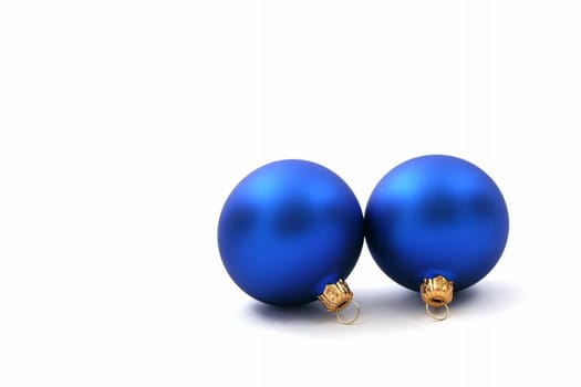 Blue balls - Christmas decoration