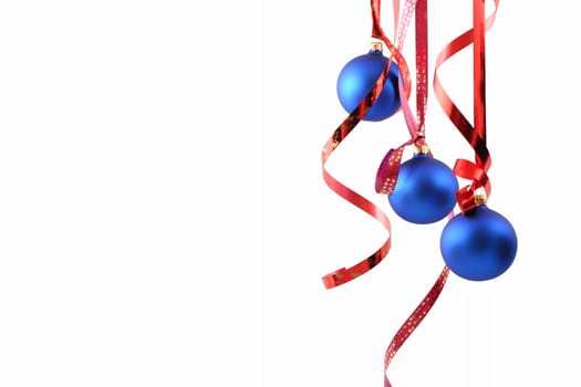 Blue balls - Christmas decoration