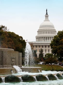 View of the US Capitol Building
