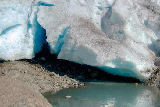 Nigardsbreen Glacier in Norway