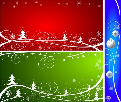 Christmas abstract Background - vector