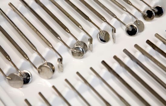 Tools of a dentist