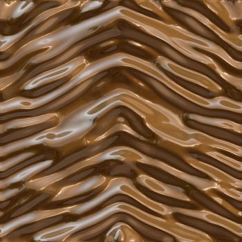Background from melter milk chocolate