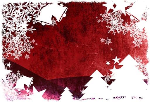 Christmas abstract Background frame