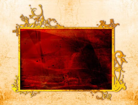 Abstract Background frame-with space for your text and image