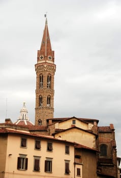 Medieval architecture from Florence Italy