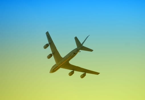 US Air Force tanker jet