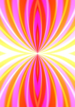 Abstract illustrated background of vibrant colors