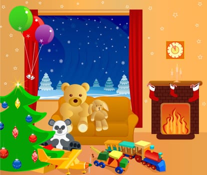 Christmas abstract Background