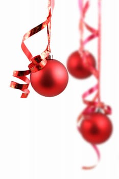 Red balls - Christmas decoration