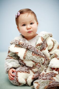 Portrait of cute baby