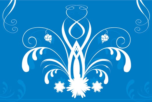 Floral design vectors