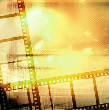 Great film frame for textures and backgrounds-with space for your text and image