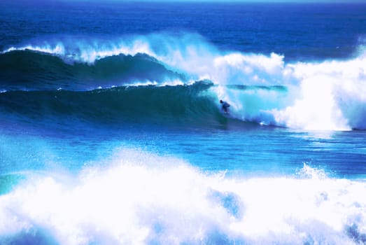 Offshore storm is creating big waves for the surfers in Malibu and Southern California.