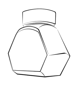 Illustration for the Dancing Bottle