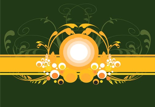 Floral design vectors