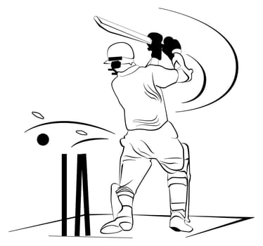 illustration for the different cricket styles
