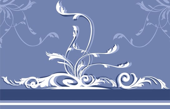 Floral design vectors