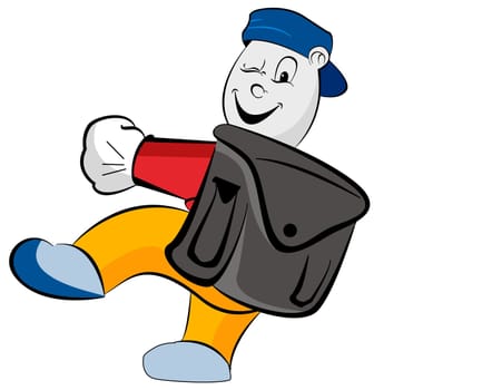 illustration for the different style of a mascot