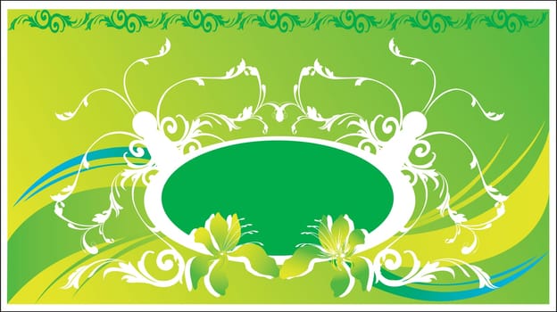 Floral design vectors