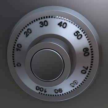 3d rendered illustration from a part of a vault