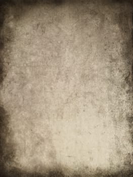 2d illustration of an old paper texture