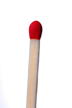 match isolated over white background