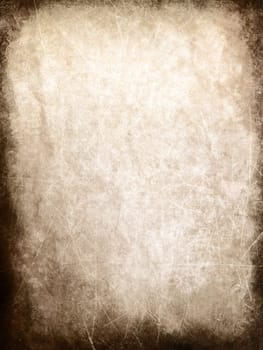 2d illustration of an old paper texture