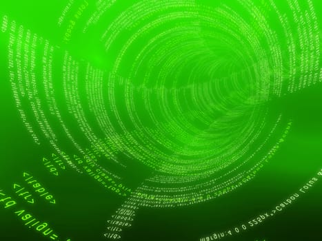 3d rendered illustration of a digital background