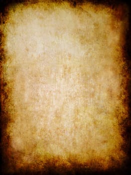 2d illustration of an old paper texture