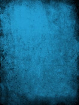 2d illustration of an old blue paper texture
