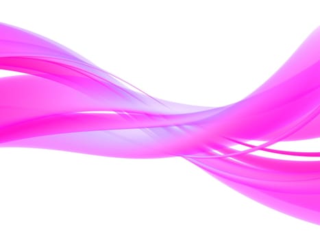 3d rendered illustration of an abstract pink background