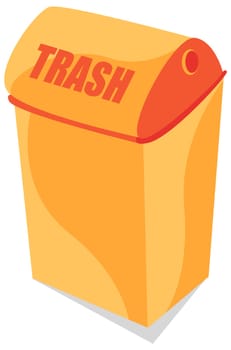 illustration for the  Trash Can