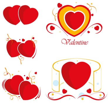 illustration for the valentine day