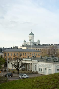 Lutheran Cathedral on the Senatorial area. Helsinki.