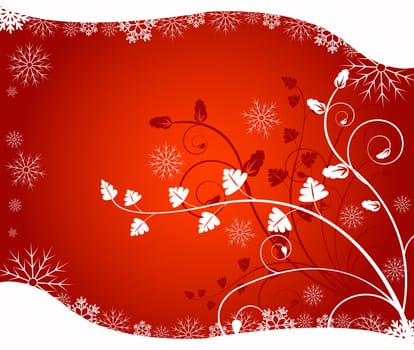 Floral  background - vector
