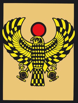 Illustration of Egyptian Silouette - Vector