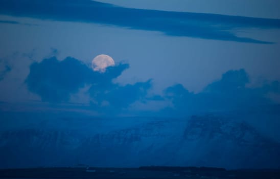A mountain range in Iceland