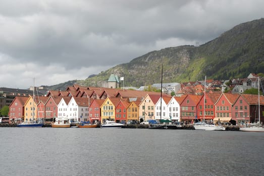 Bergen, second biggest town in Norway