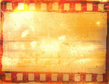 Great film frame for textures and backgrounds-with space for your text and image