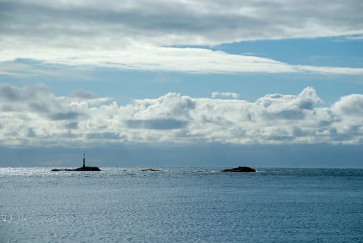 Norwegian west coast in summertime