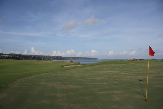 golf course in dreamland bali