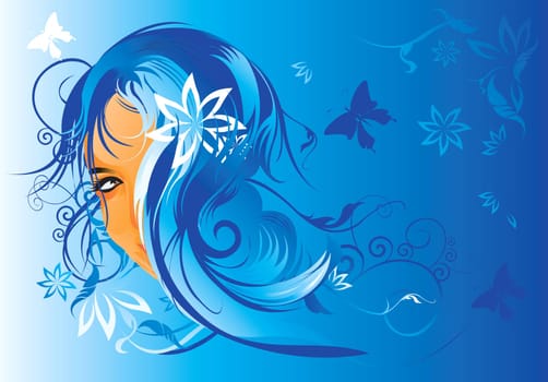 Floral design vectors