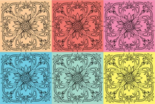 Illustration of vector decoration