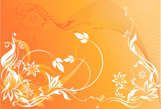 Floral design vectors