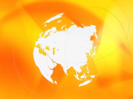 world map technology-style