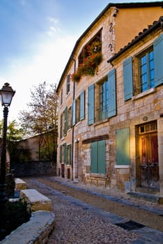 antique city building in Europe