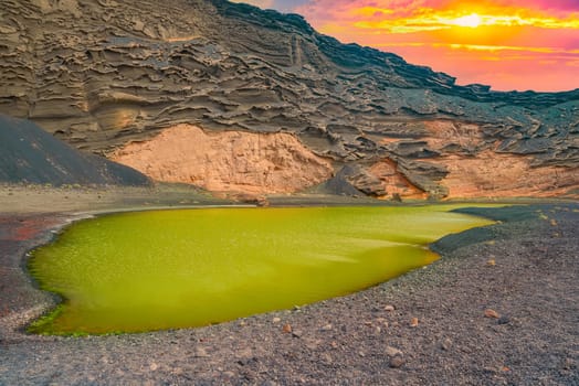 Lago Verde auf Lanzarote