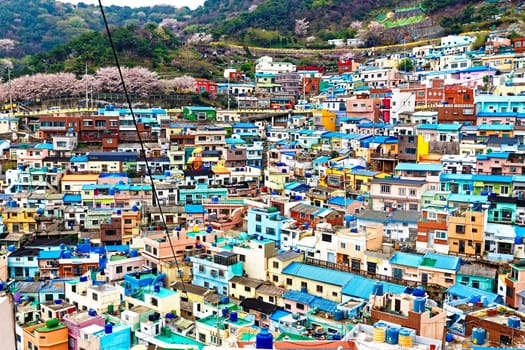 Gamcheon Culture Village, Busan, South Korea.
